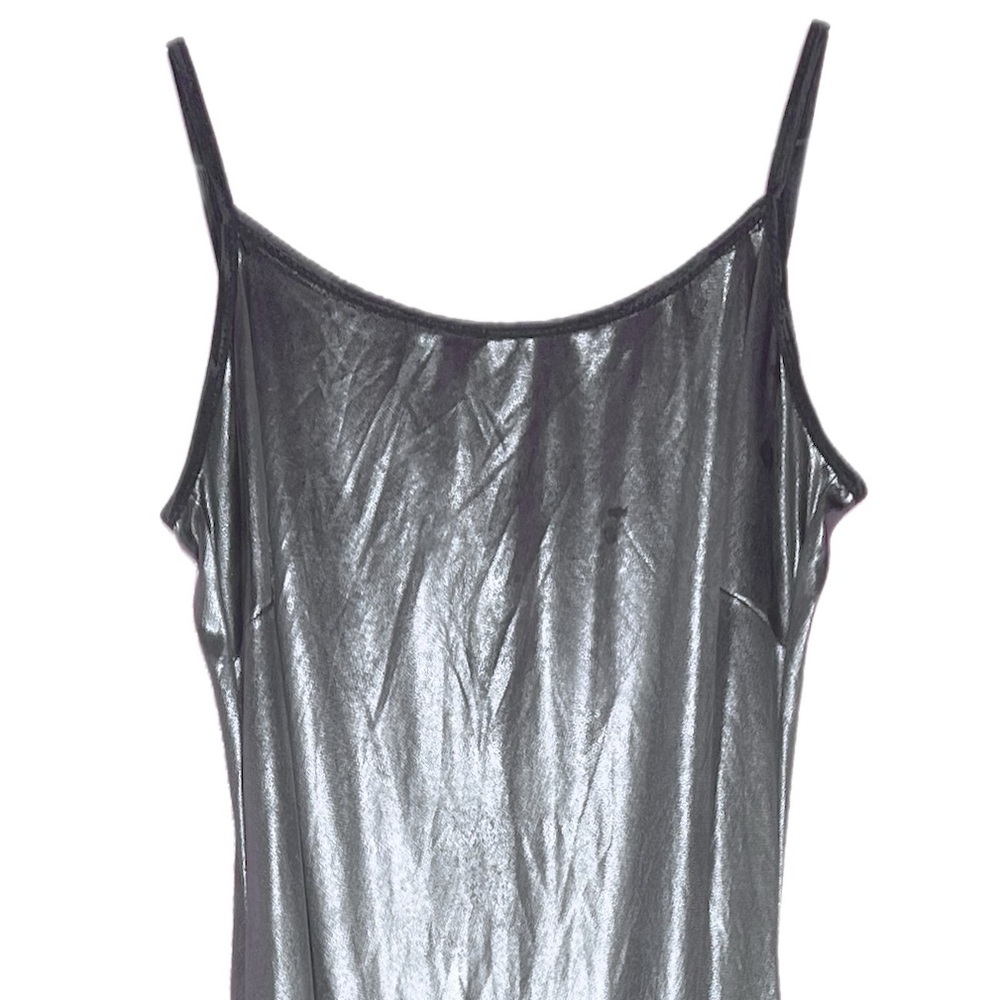 Vintage silver long maxi dress - Picture 5 of 5